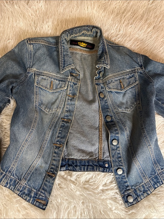 Todd Oldham Jackets & Blazers - Vintage Todd Oldham Washed Blue Denim Jacket